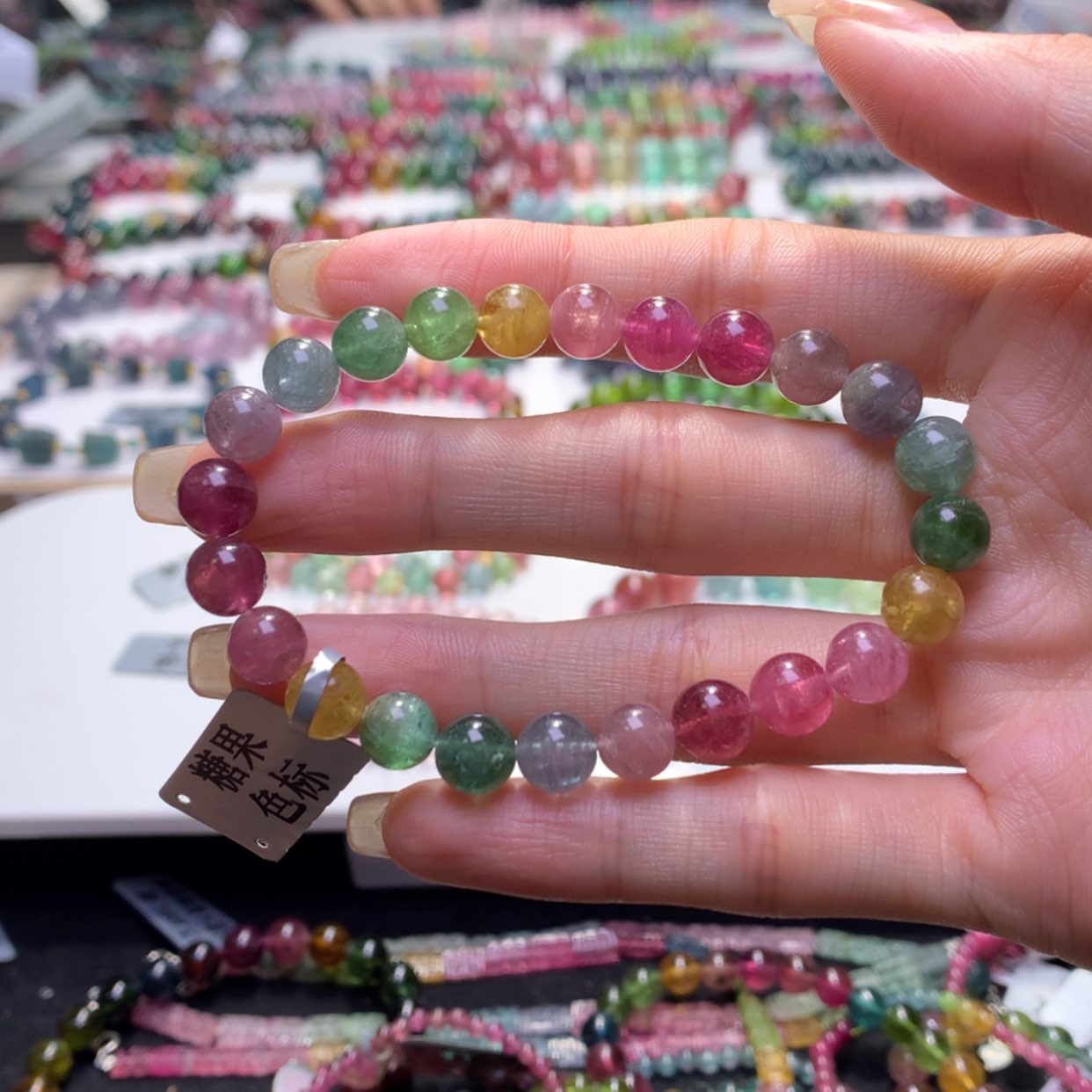 【闪购商品】未镶嵌手串碧玺