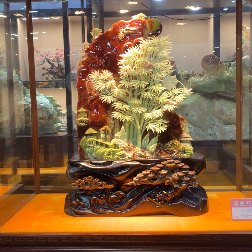 【闪购商品】未镶嵌蛇纹石玉摆件