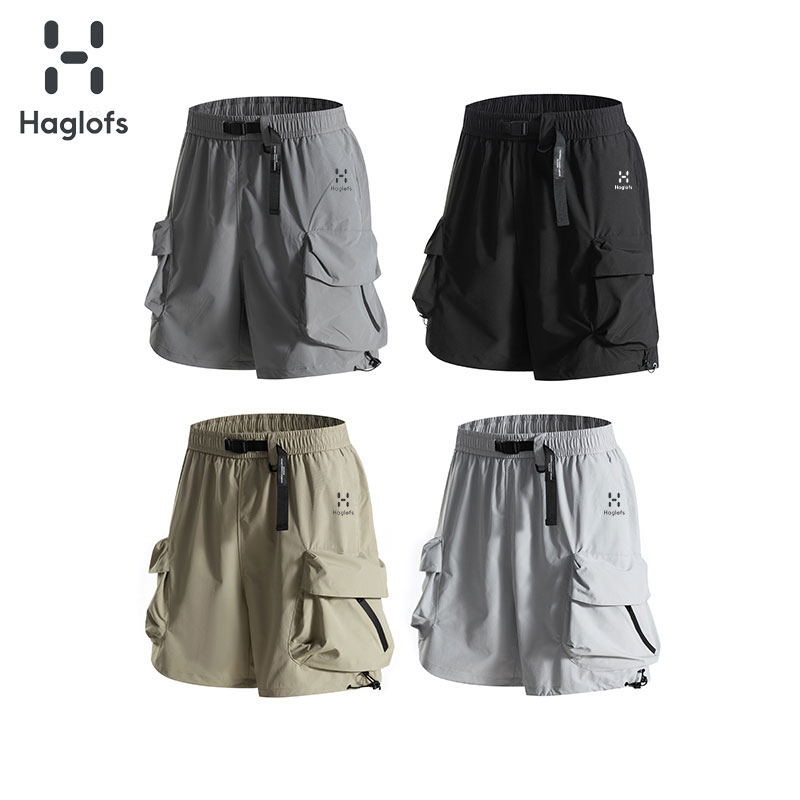 Hoglofs火柴棍美式潮牌轻薄机能工装短裤潮流休闲裤夏季宽松爆款