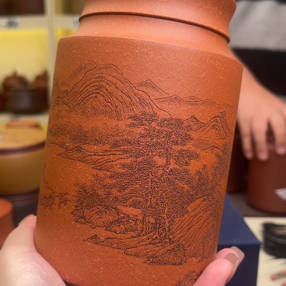 紫砂茶叶罐茶叶罐