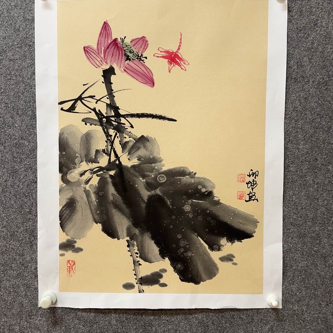 国画邢坤老师手绘作品