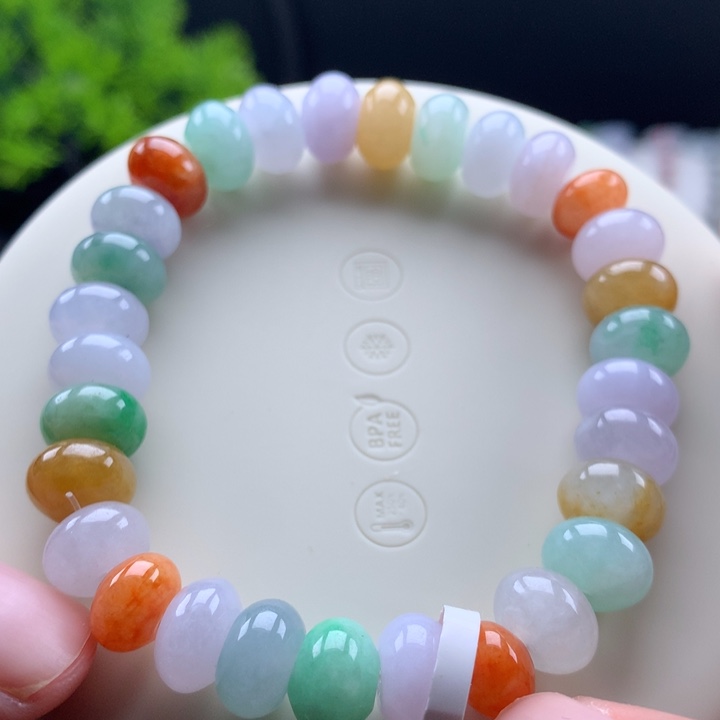 未镶嵌手串翡翠卡9.7