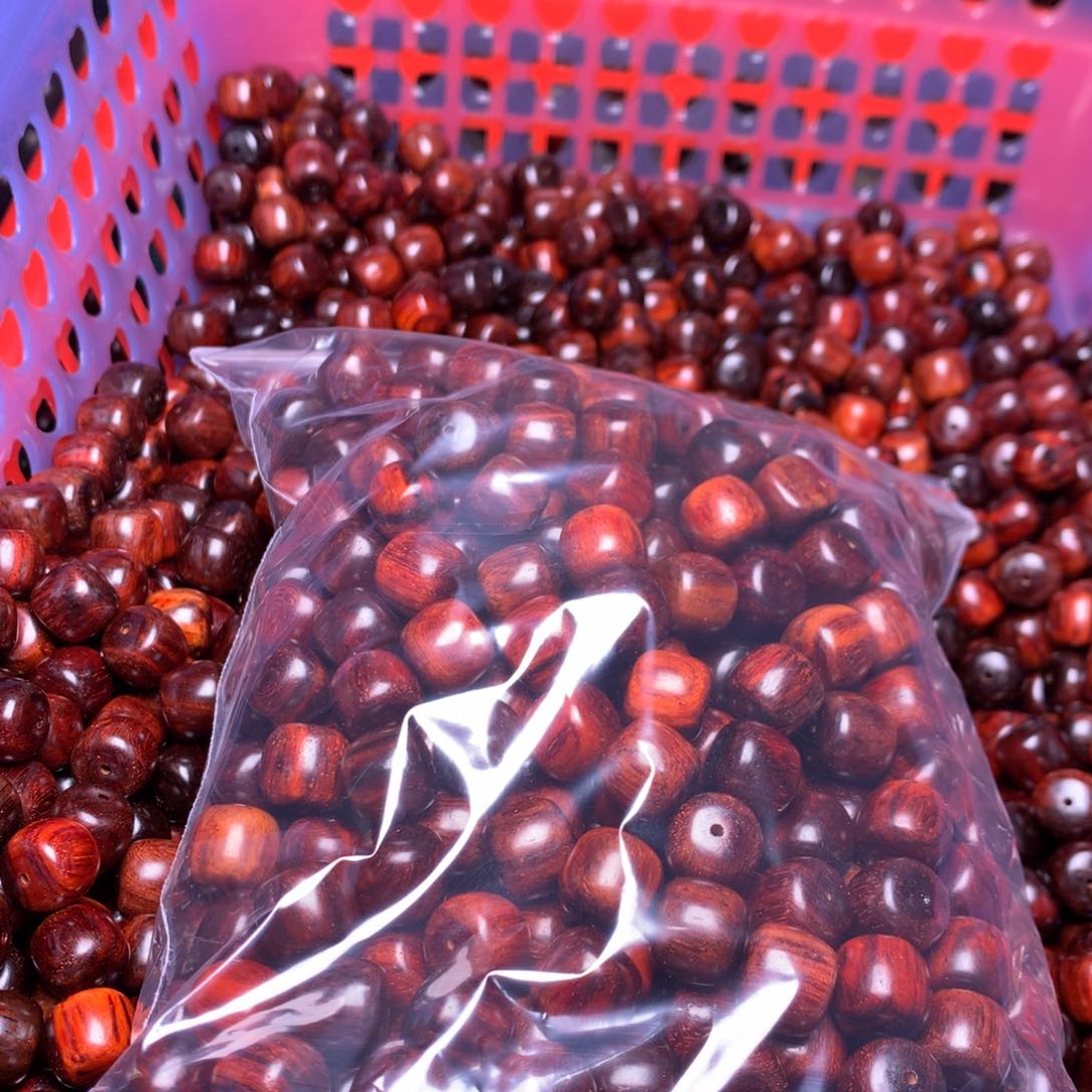 小叶紫檀手串/手链老*