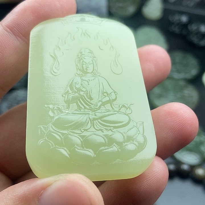 寇***缘和田玉（糖玉）未镶嵌颈饰