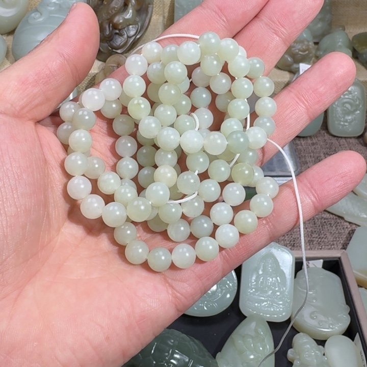 和田玉（糖玉）挂件未镶嵌