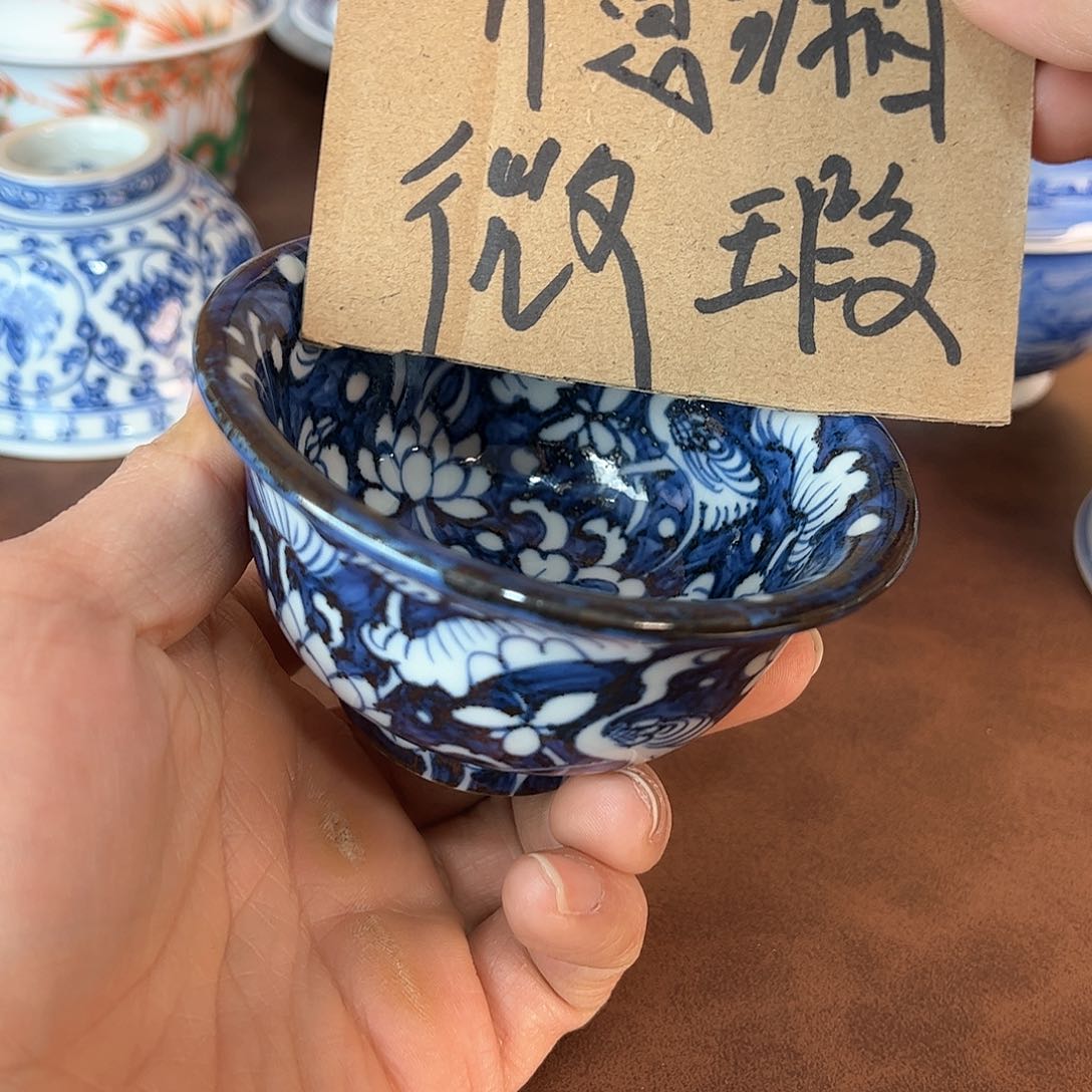 杯景德镇全手工手绘陶瓷