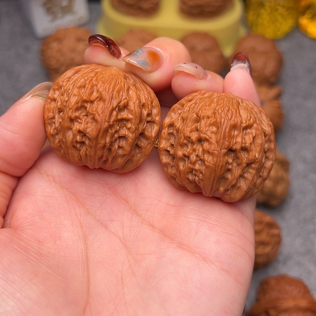 把件文玩核桃毕业精品精配山地磨36全品正磨