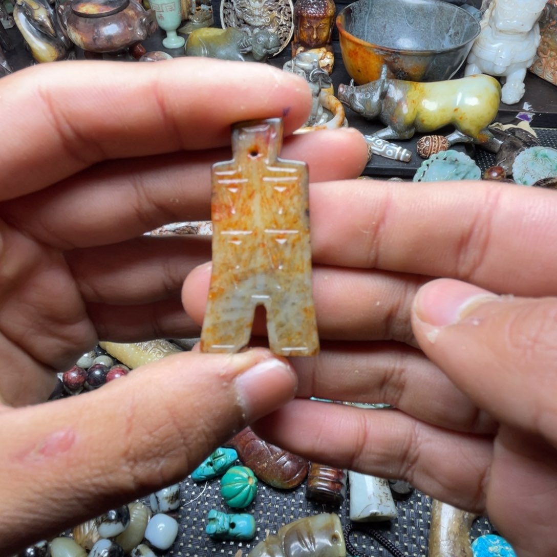 和田玉（糖玉）未镶嵌挂件