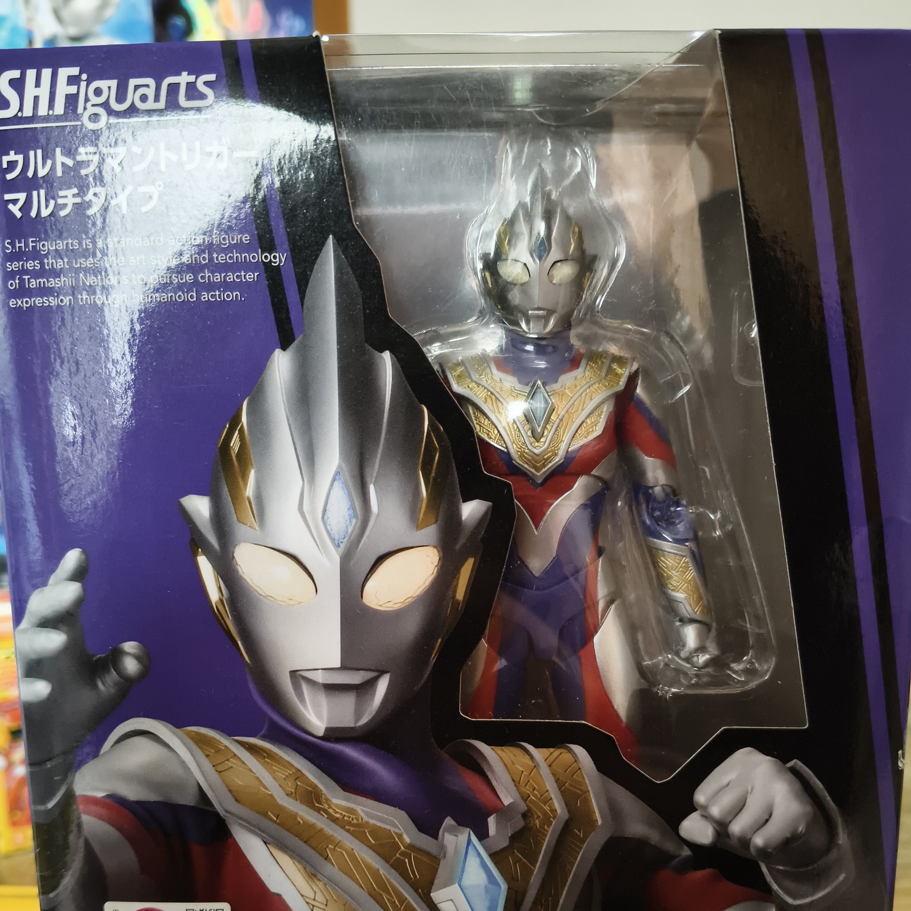 奥特曼卡牌抽SHF真骨雕系列手办