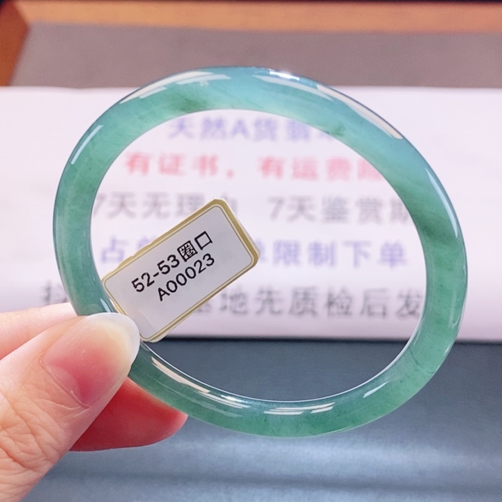 翡翠未镶嵌手镯翡翠手镯51