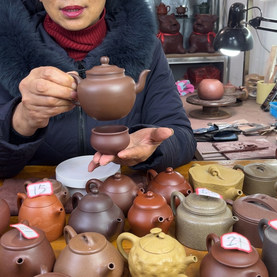 茶壶紫砂宜兴紫砂工艺精良