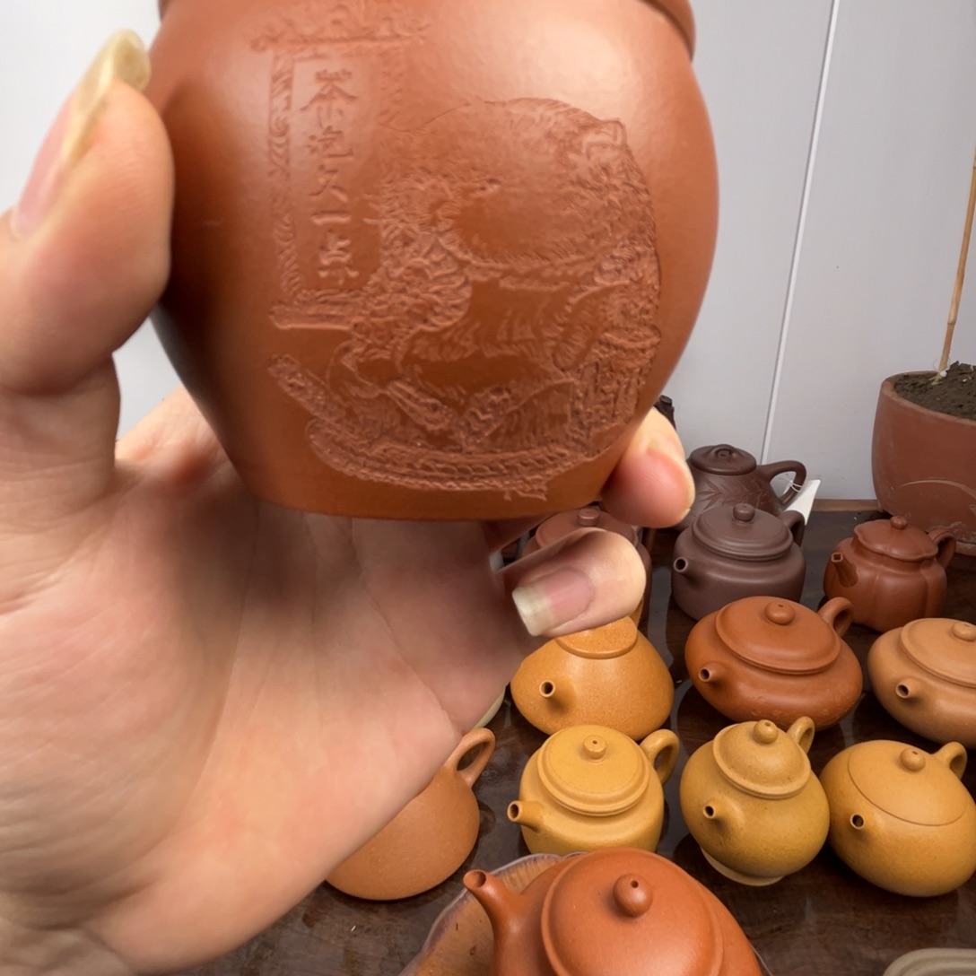 紫砂茶宠猫杯主人杯