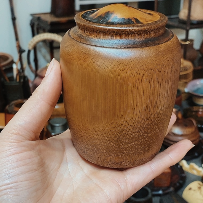 【闪购商品】老楠竹茶叶罐