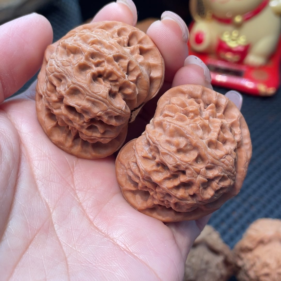 文玩核桃把件宫灯4.4全品