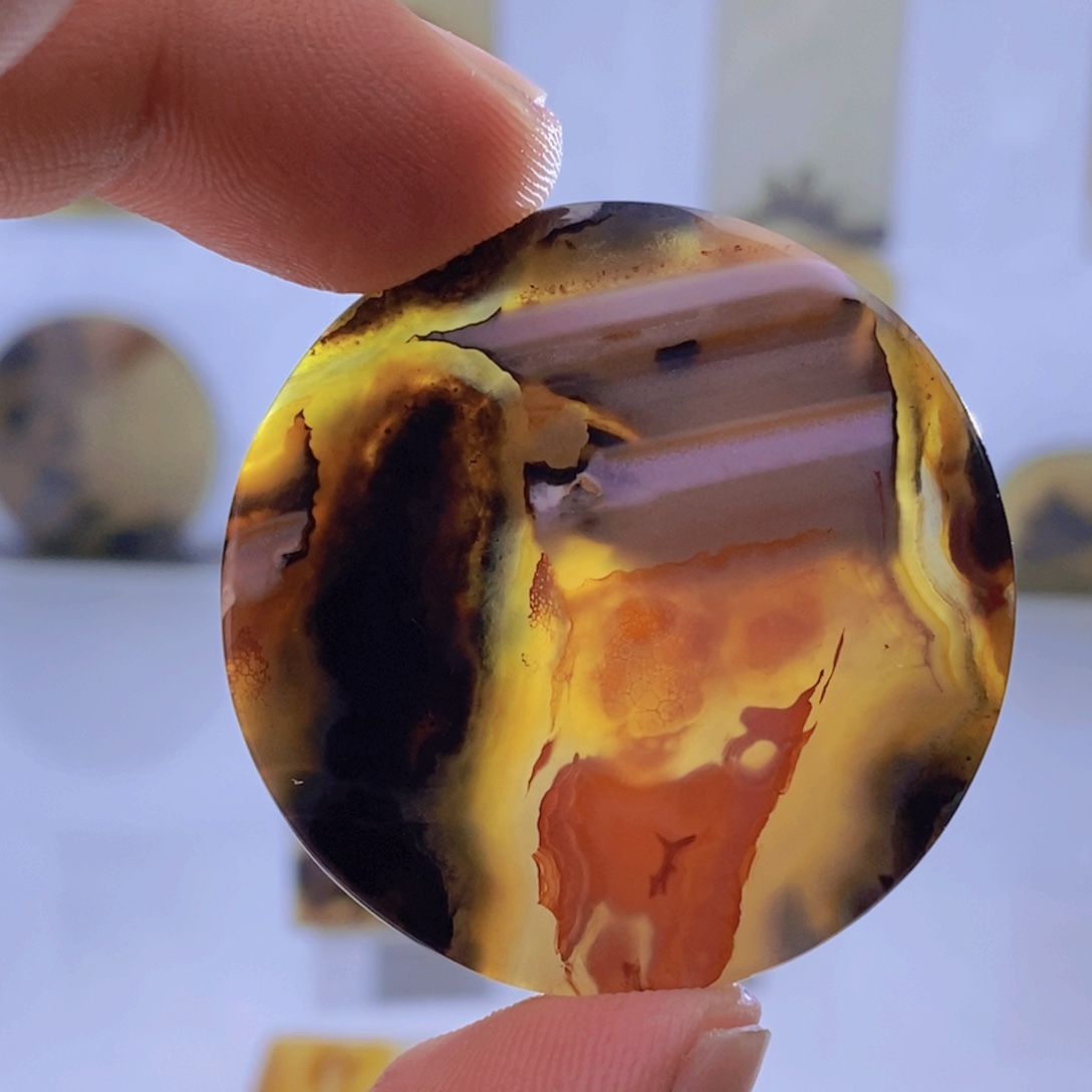 玛瑙/玉髓吊坠(不含链)未镶嵌510