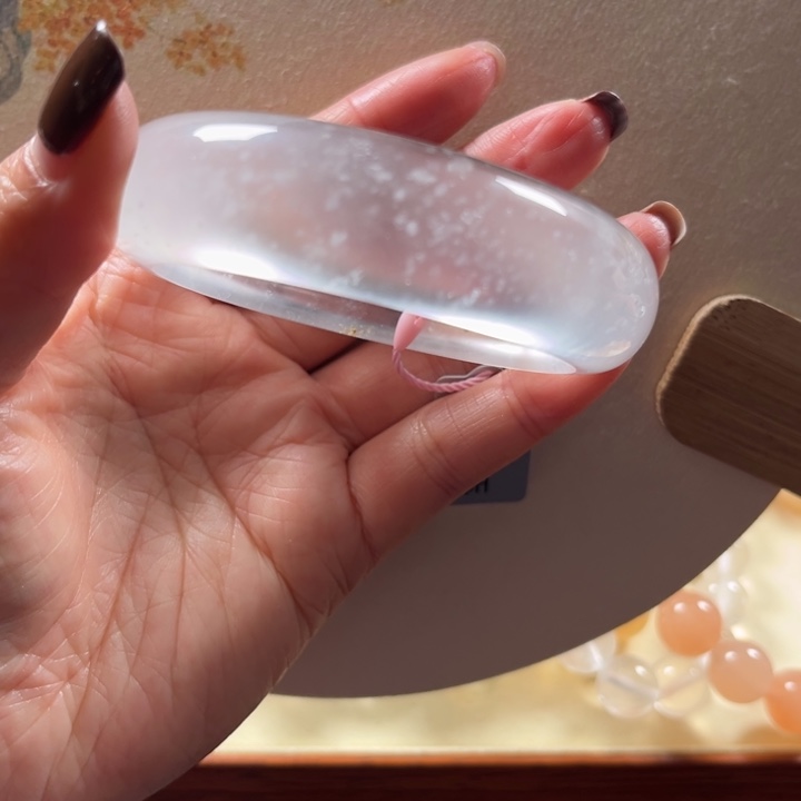 石英质玉未镶嵌手镯53-54