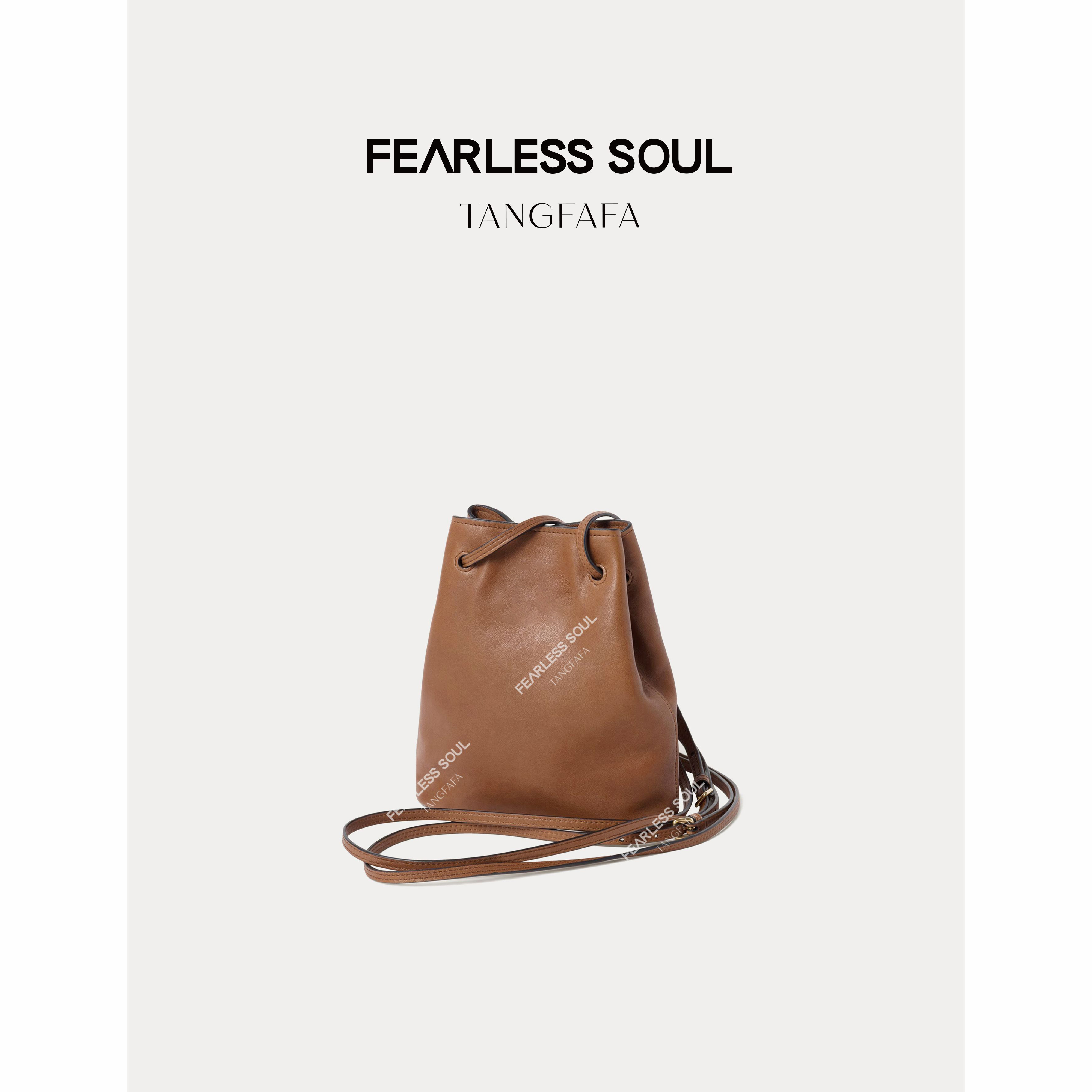 TFF X FS 复古美拉德抽绳水桶包 824FB195 -