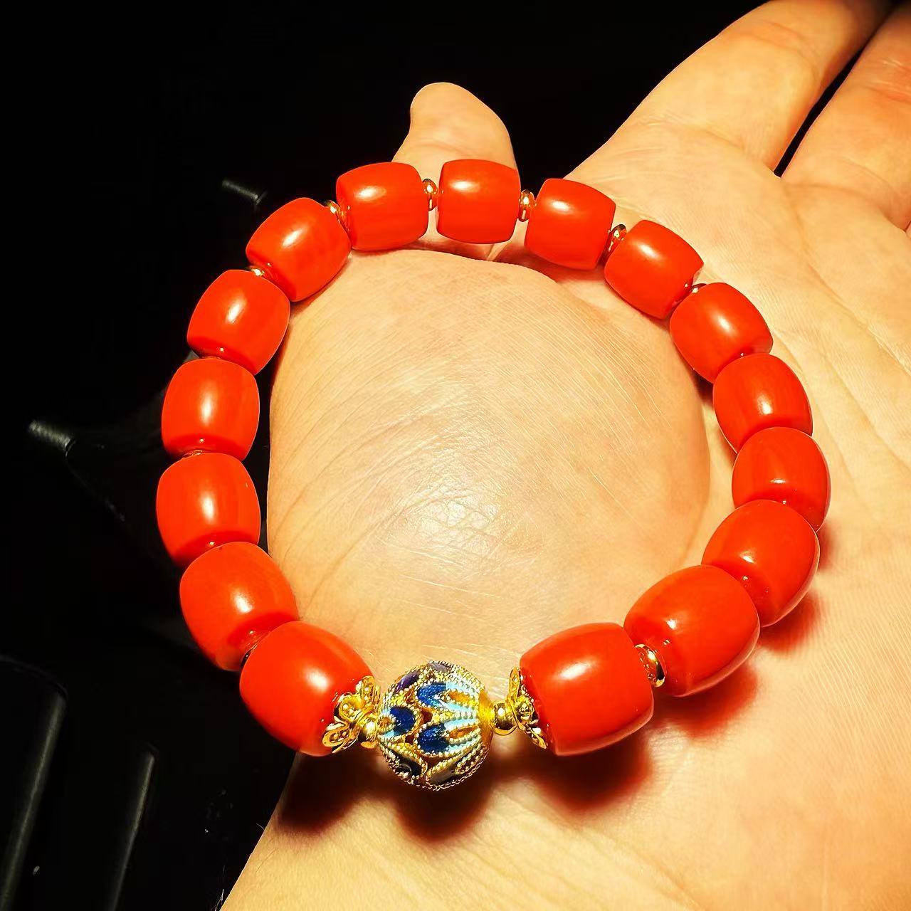 合金手链  【皇后甄选】皇后6号 大尺寸直切款式手串 多样性发其一