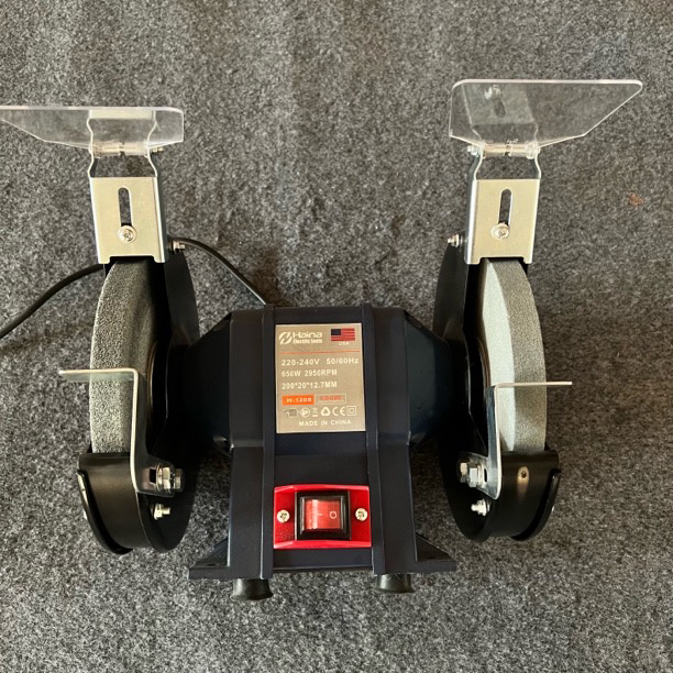 大功率650w砂轮机8寸200型多功能电动砂轮机220v打磨抛光家用