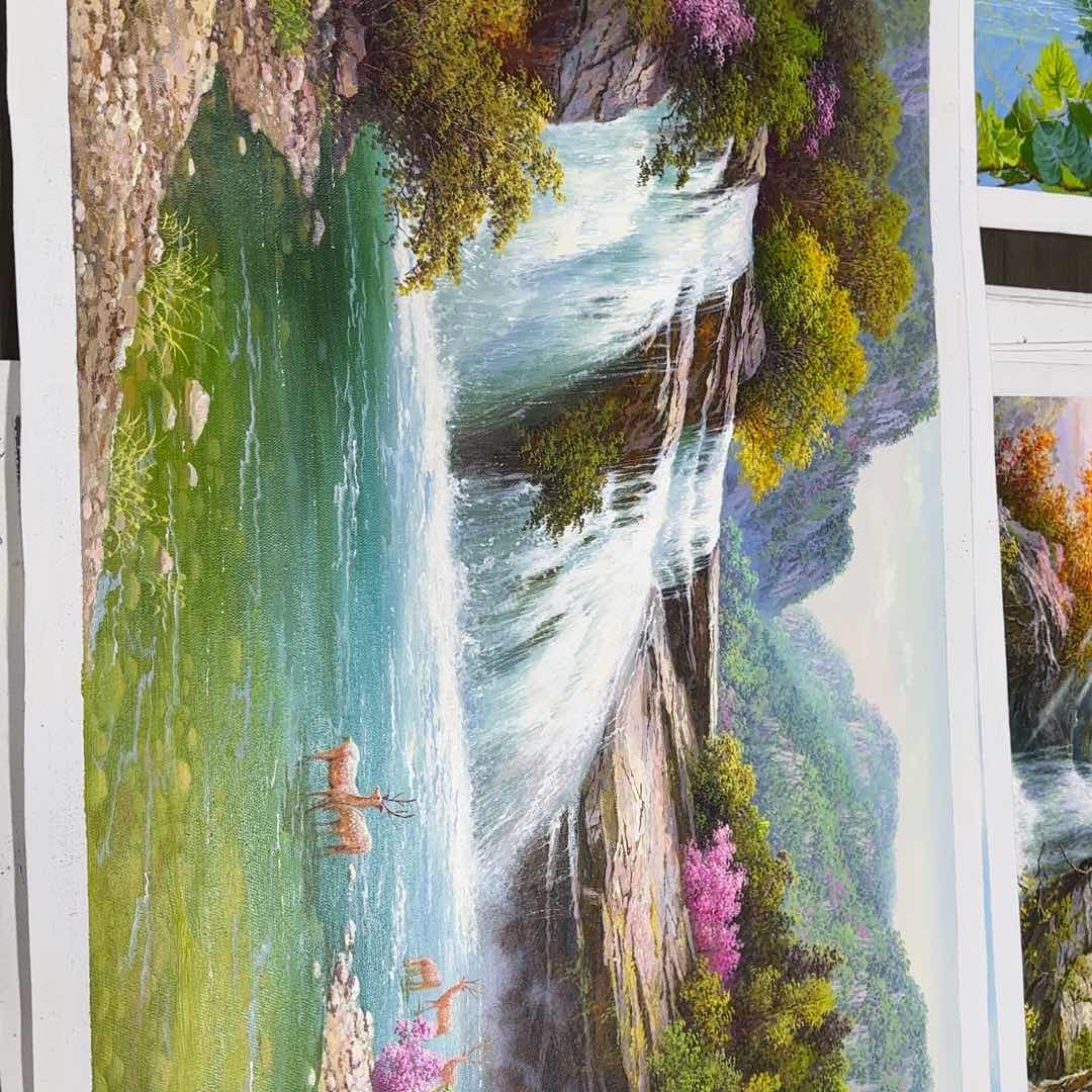 油画优惠活动开始了。