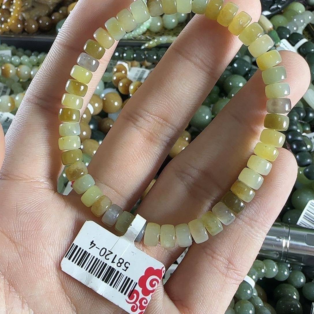 和田玉手链未镶嵌118