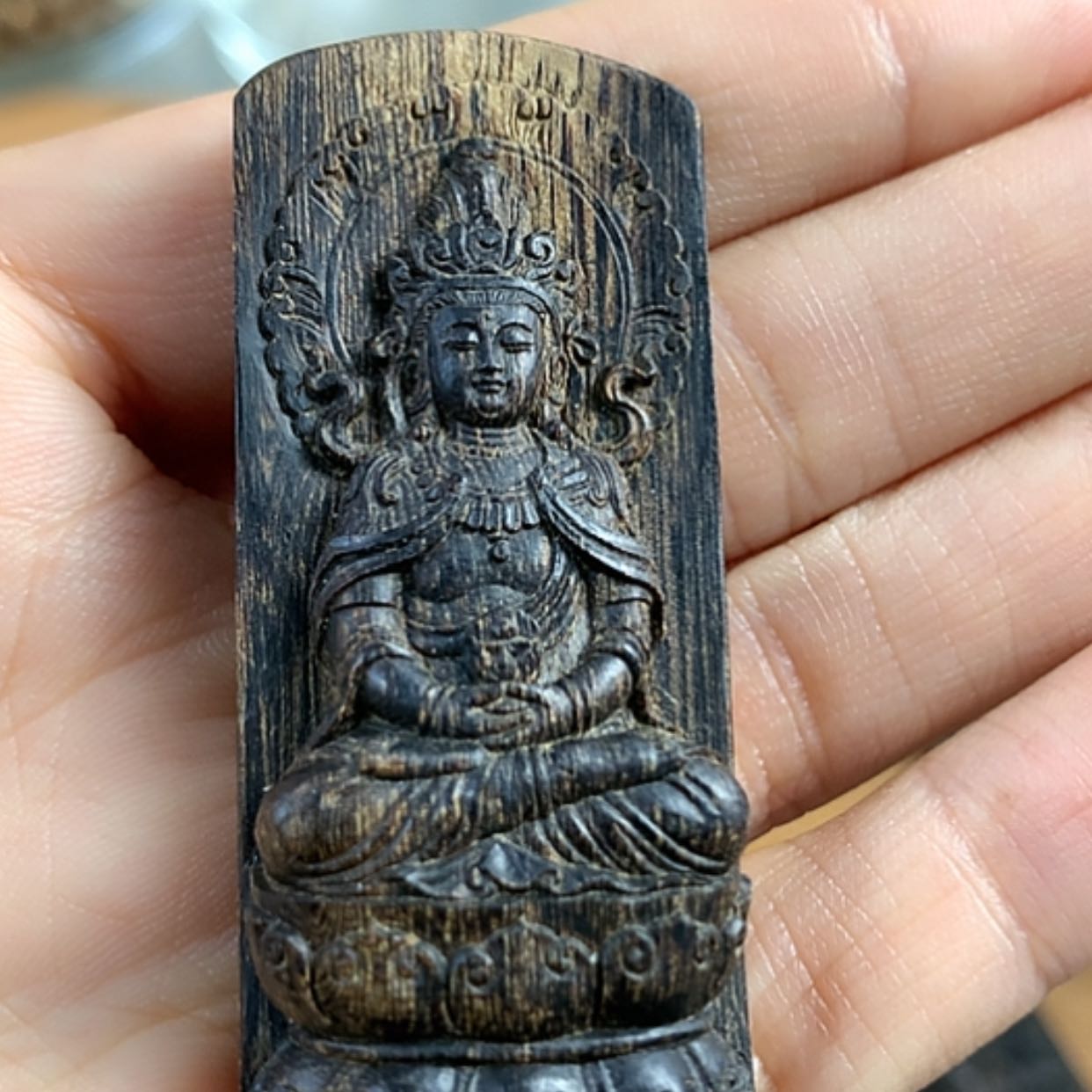 【闪购商品】沉香手串李*生文莱沉香12.1克密宗观音