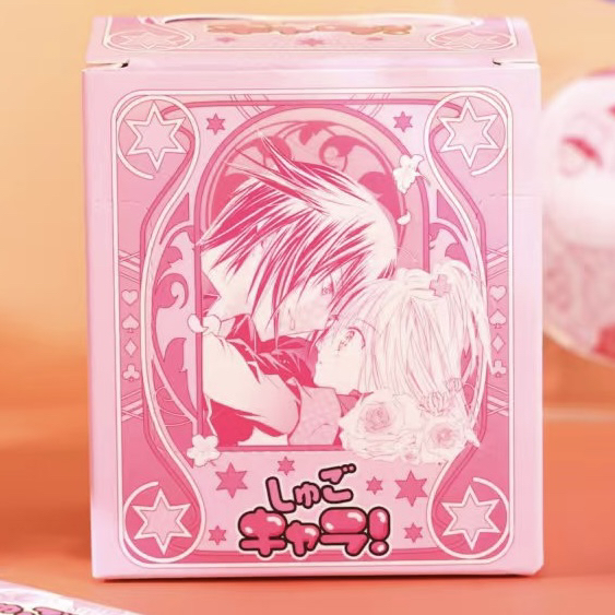 SHUGO CHARA！守护甜心 水彩线条圆形吧唧马口铁