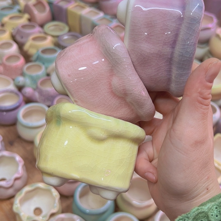 陶瓷花盆当场凑满12包邮