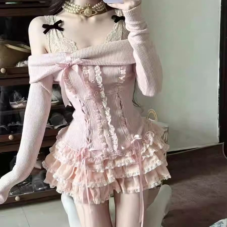 MH29-59女装纯欲风甜美直播链接非主图