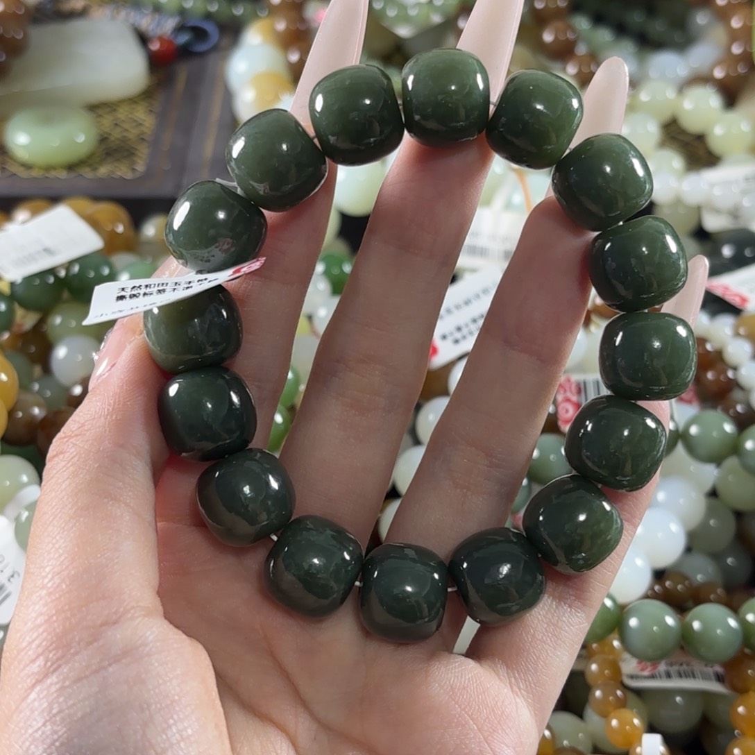 手链未镶嵌和田玉随机发一