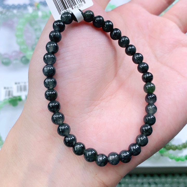 未镶嵌手链翡翠翡翠