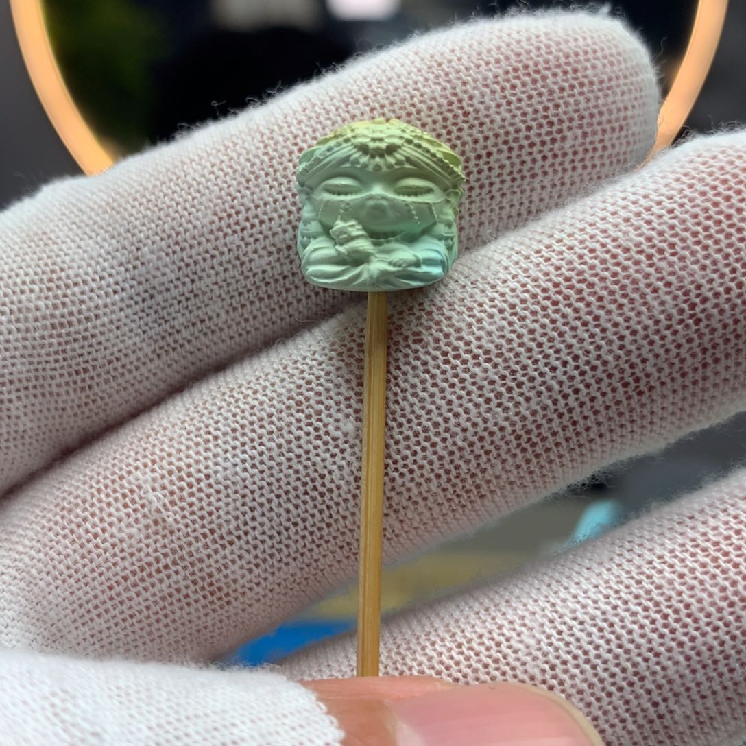 绿松石挂件未镶嵌