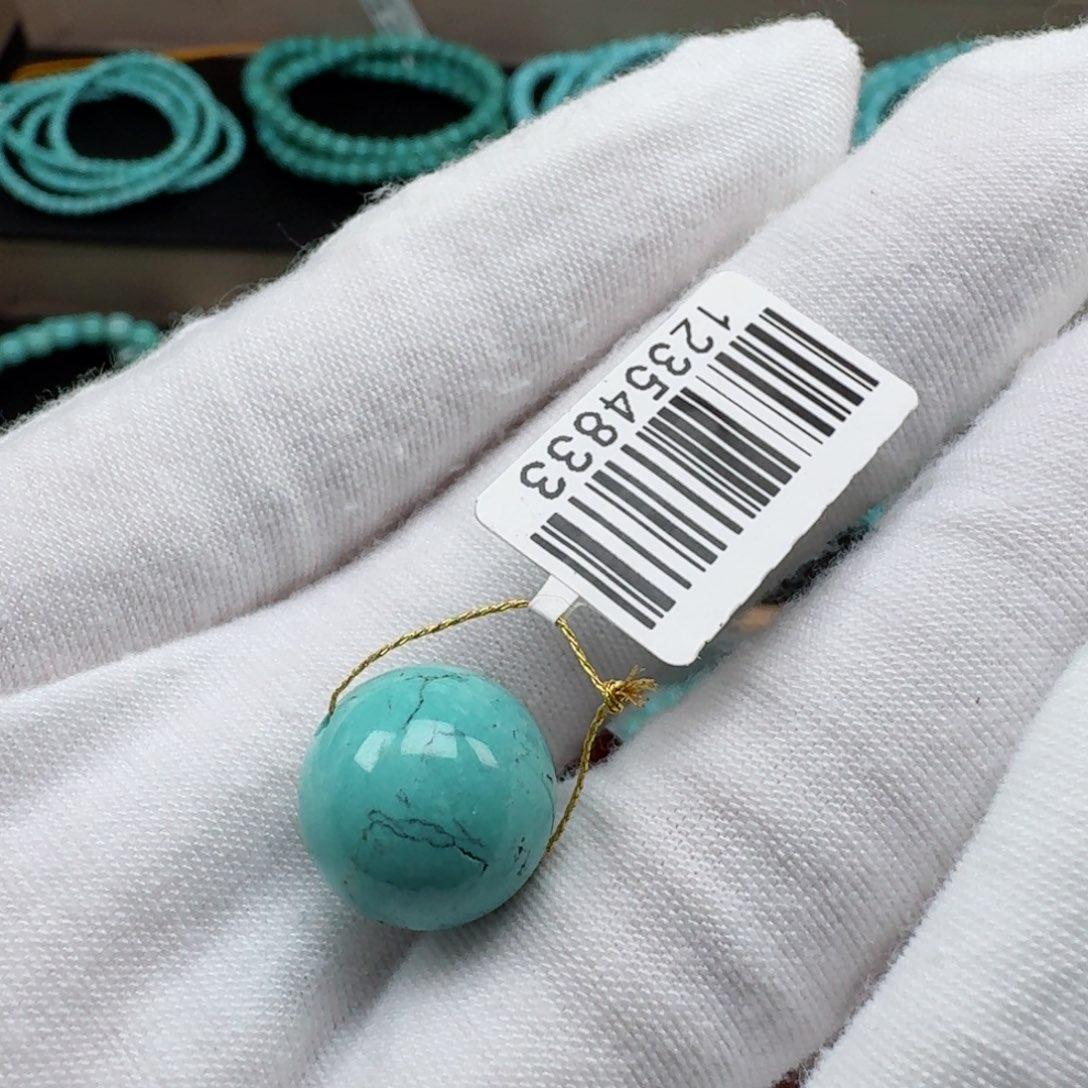 绿松石挂件未镶嵌