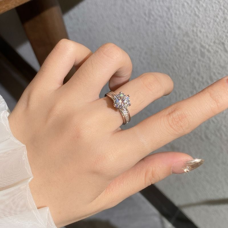 《私人定制》许愿池女戒  2.0ct