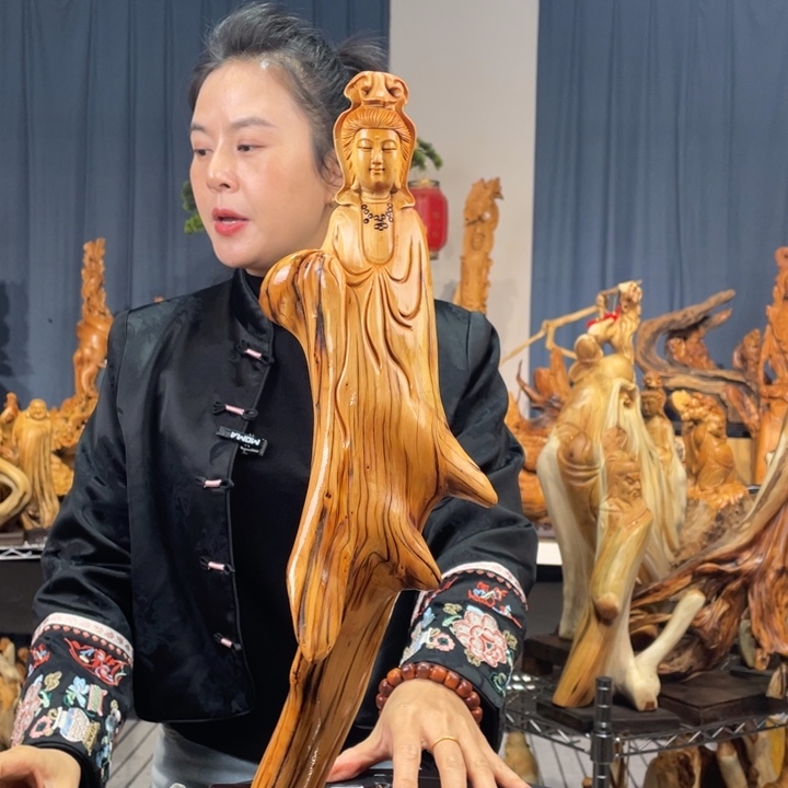 柏木（崖柏）随型摆件