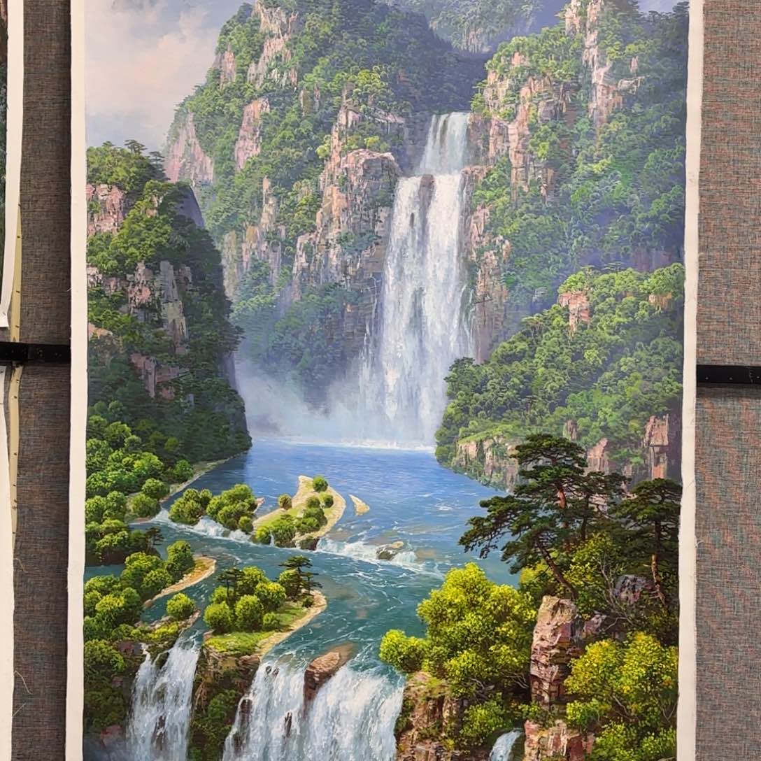 油画加油加油努力加油加油
