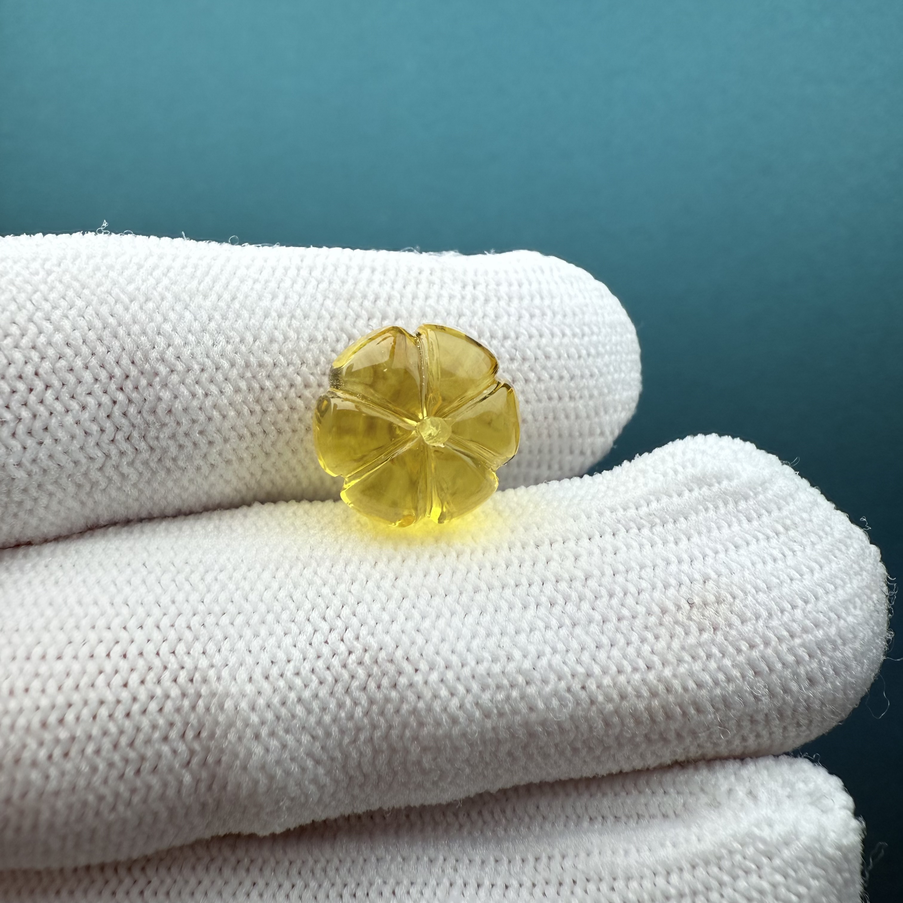 F1204天然原矿蜜蜡 瓜珠12.2*7.2mm支持复检 假一罚十