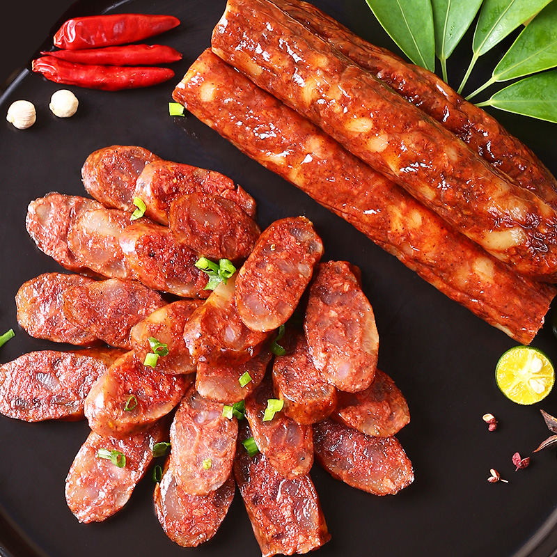 湘西正宗腊香肠农家纯肉美味特色腊味