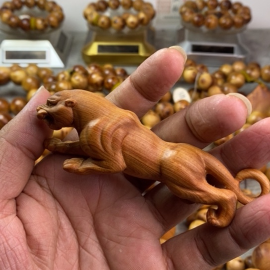 柏木（崖柏）崖柏手把件