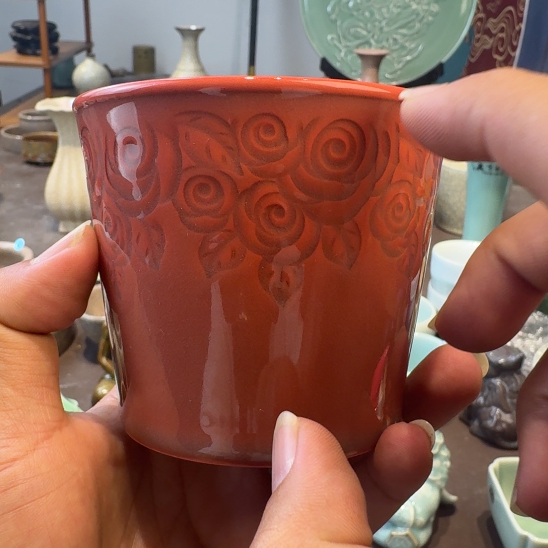 龙泉青瓷茶具微瑕