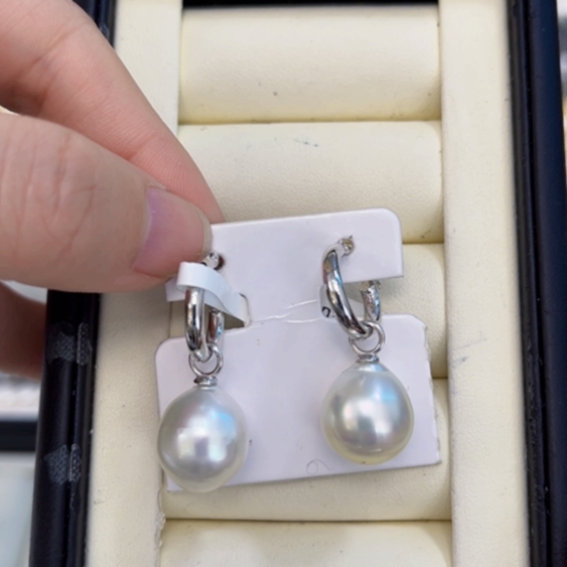 【闪购商品】海水珍珠耳饰未镶嵌