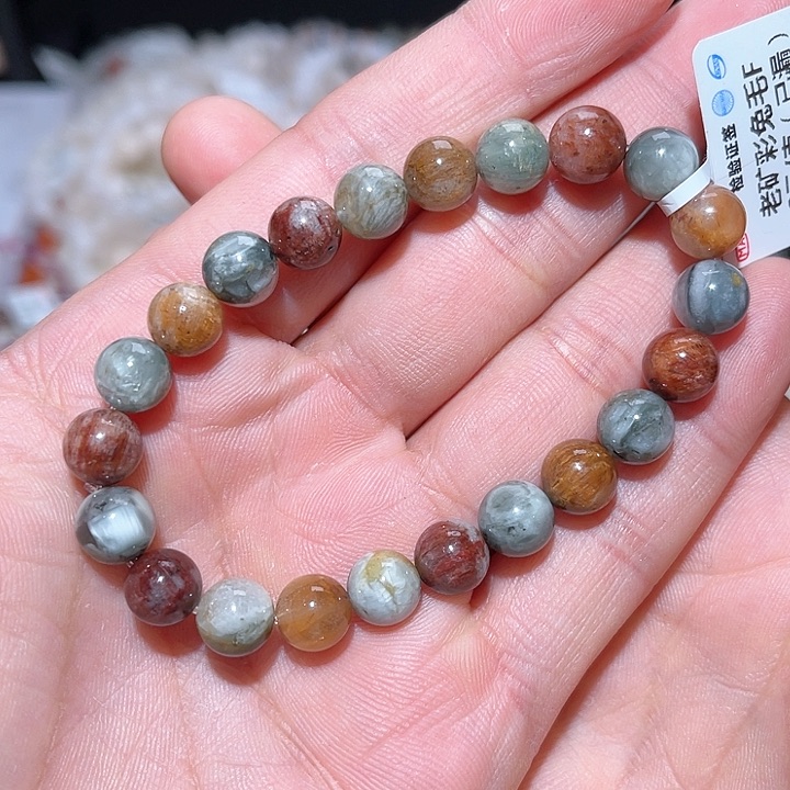 水晶手链未镶嵌196号多样性发一  8+