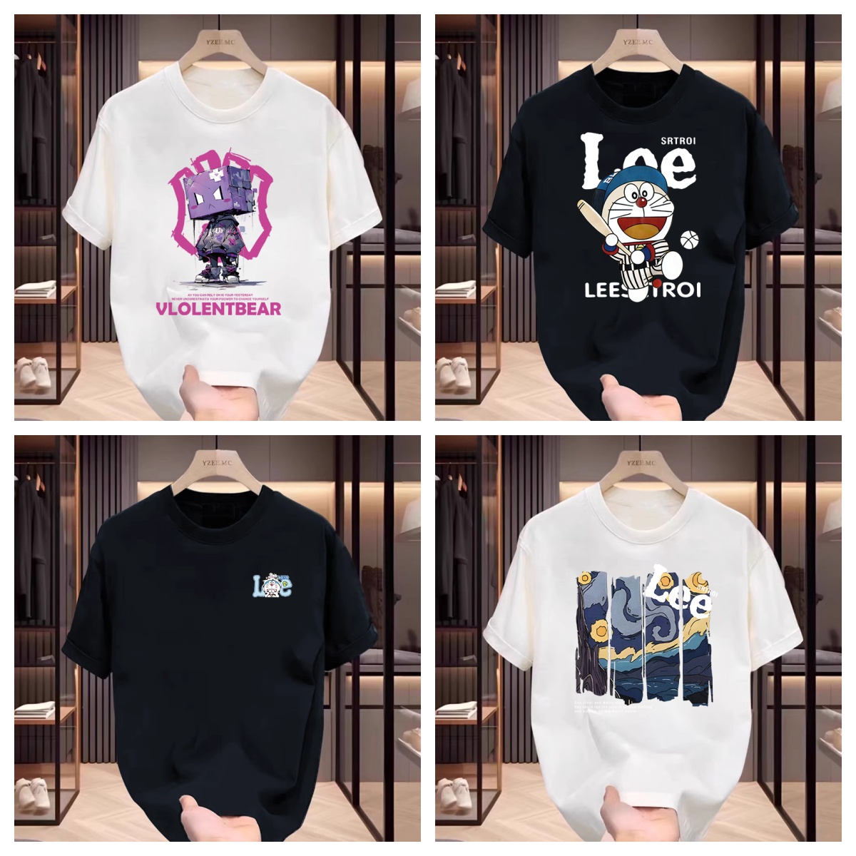 【一折清仓】2025夏季新款儿童亲子装纯棉T恤中大童短袖潮流亲子装