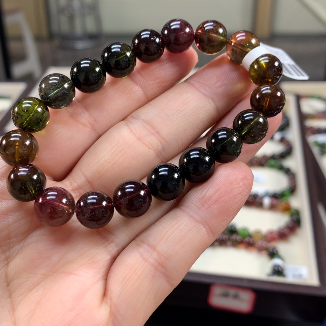 碧玺手链未镶嵌10左右