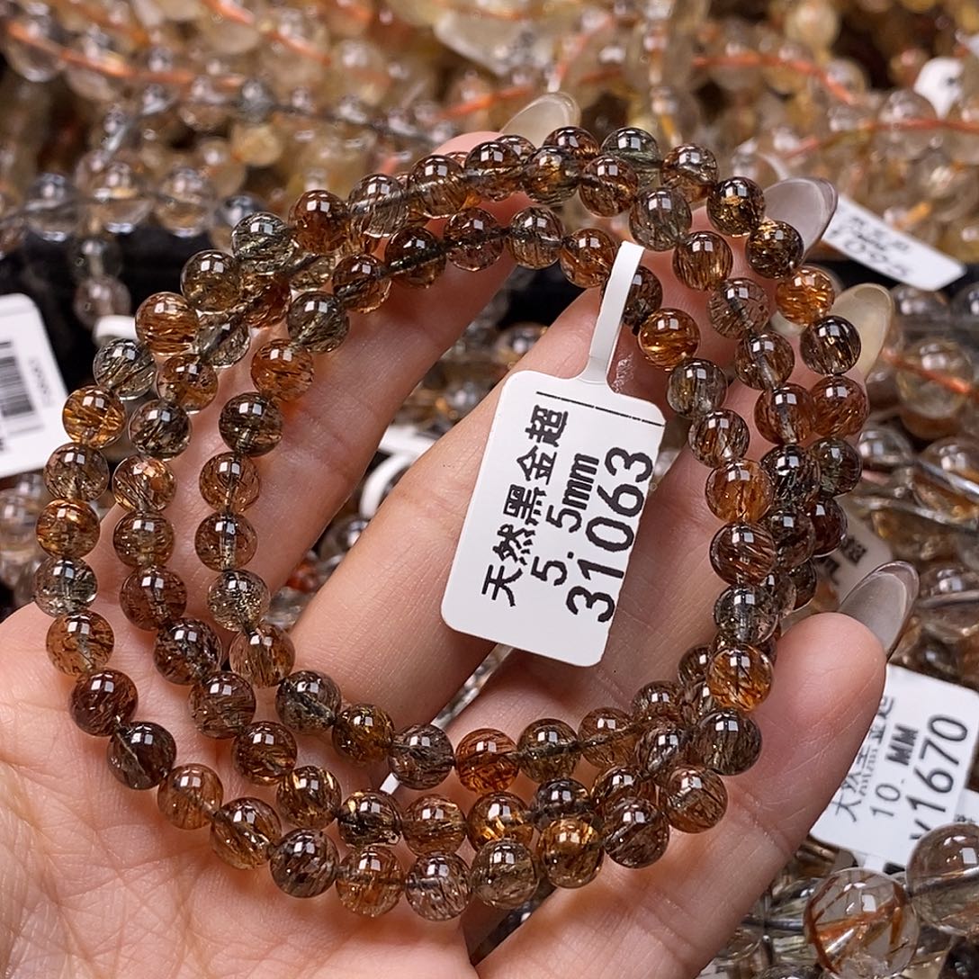 水晶未镶嵌手链水