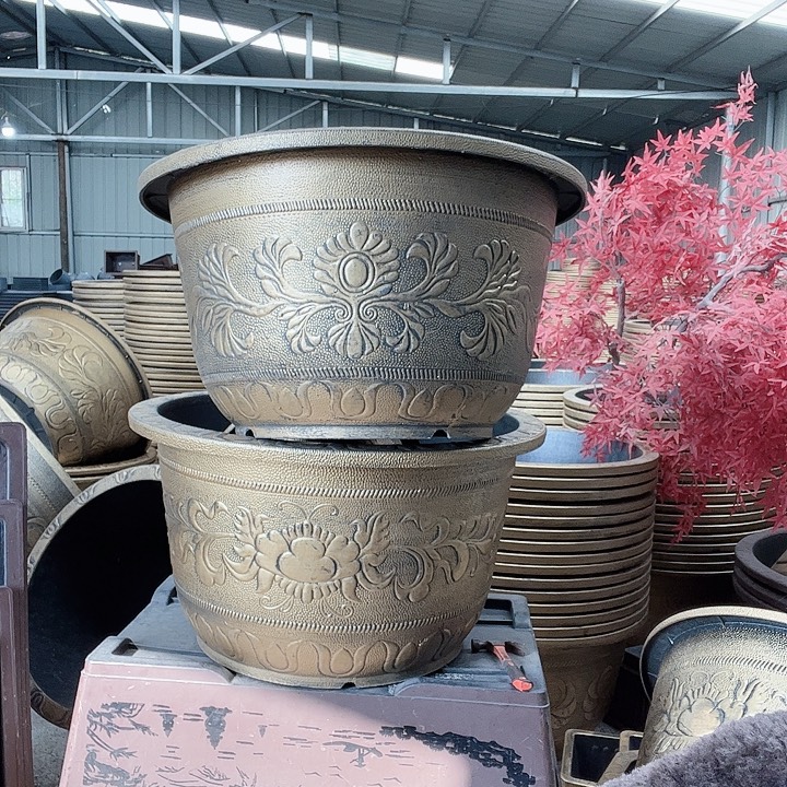 圆60两个有孔金色
