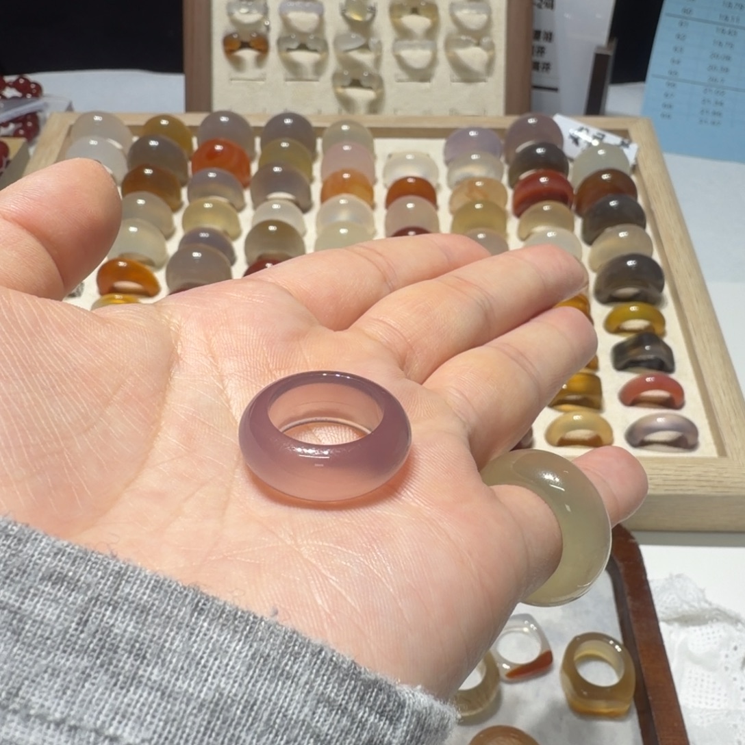 第***回玛瑙/玉髓未镶嵌戒指