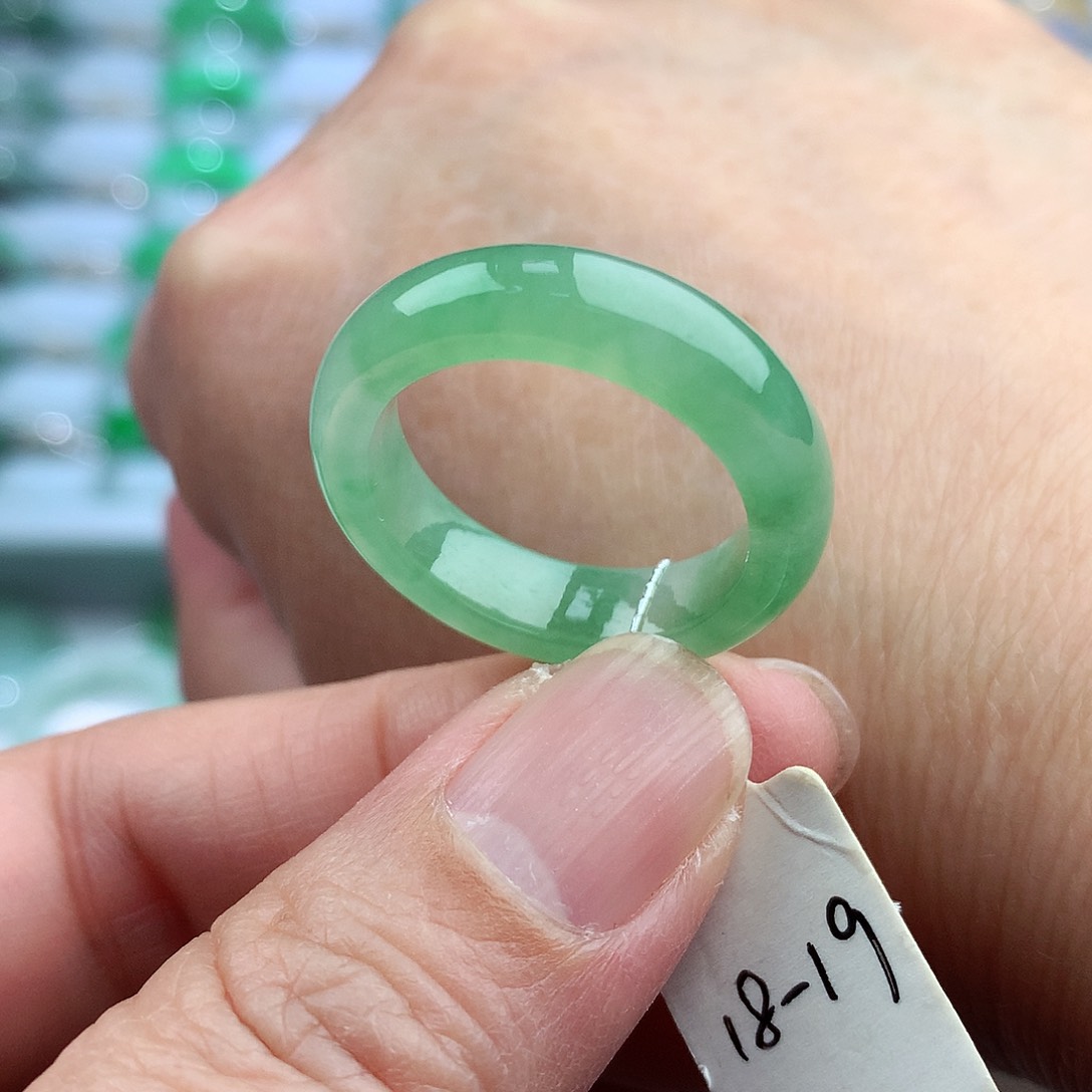 未镶嵌戒指翡翠公*19号