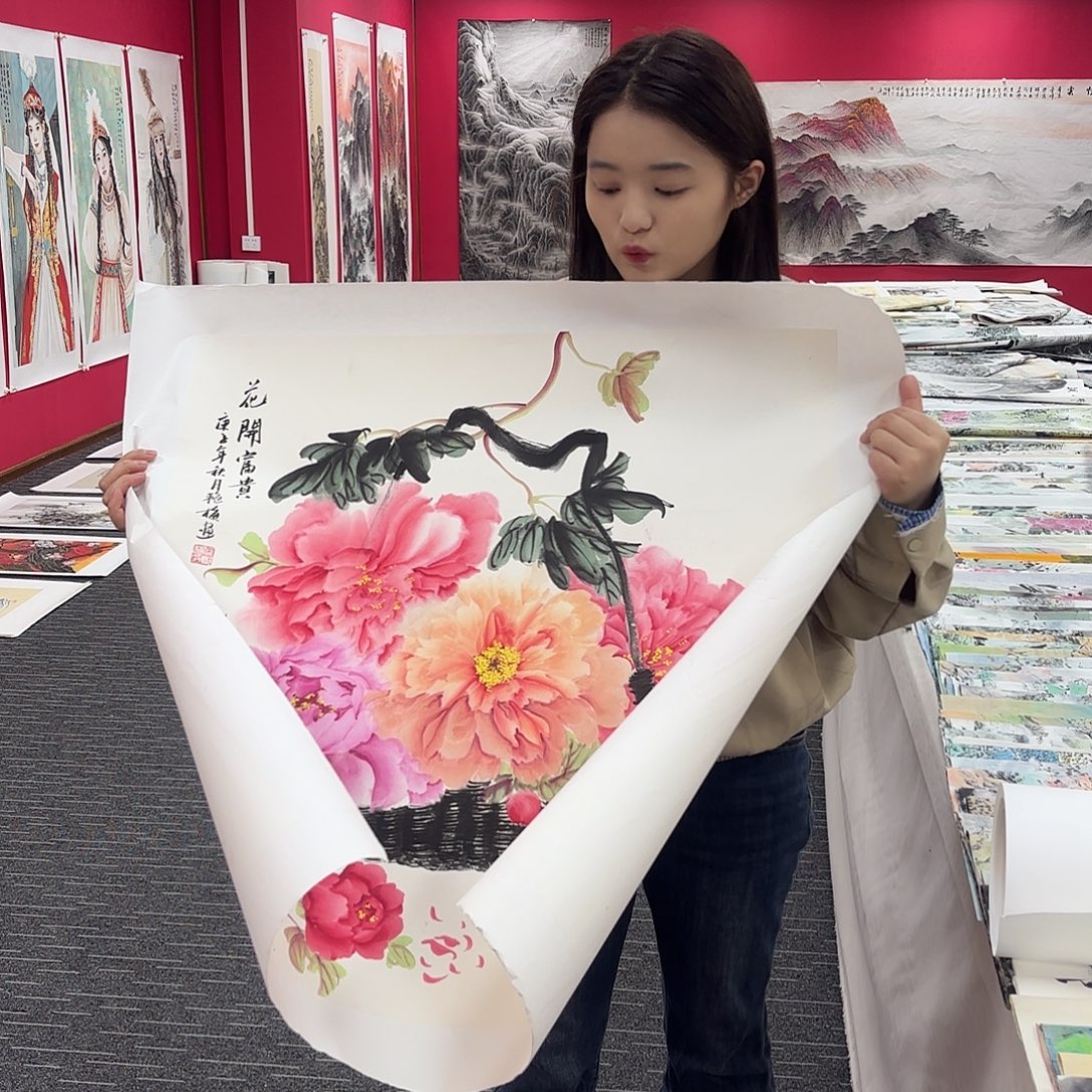 国画国画作品纯手绘