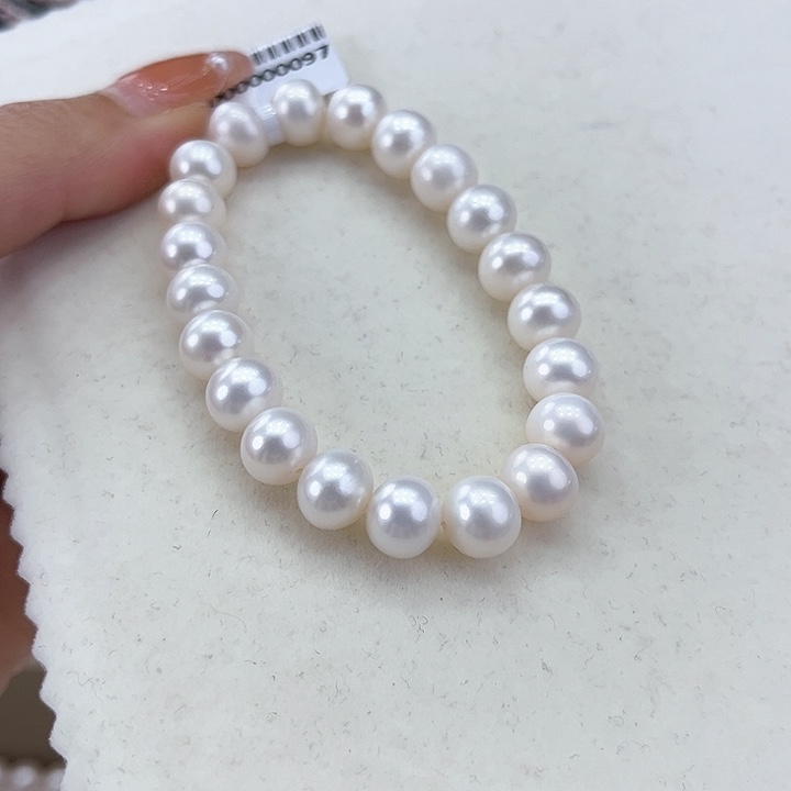 淡水珍珠手绳未镶嵌8➕冷白